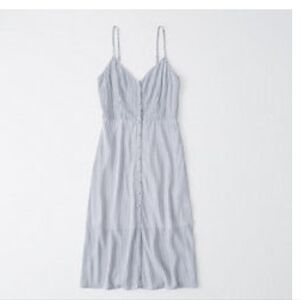 Abercrombie Button-Up Midi Dress